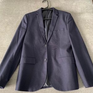 Men's navy blazer from H&M